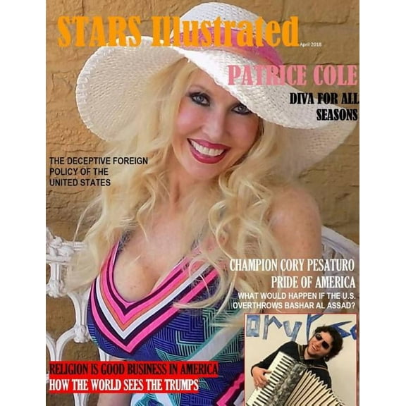 Stars Illustrated Magazine. April 2018. Deluxe Edition. Glossy Paper, (Paperback)