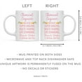 thumbnail image 5 of CTDream 11oz. Coffee Mug Gift for Women, Chemical Engineer Because Super Amazing Life Changing Miracle Worker Isn't an Official Job Title, Floral Flowers, 1-Pack, 5 of 7