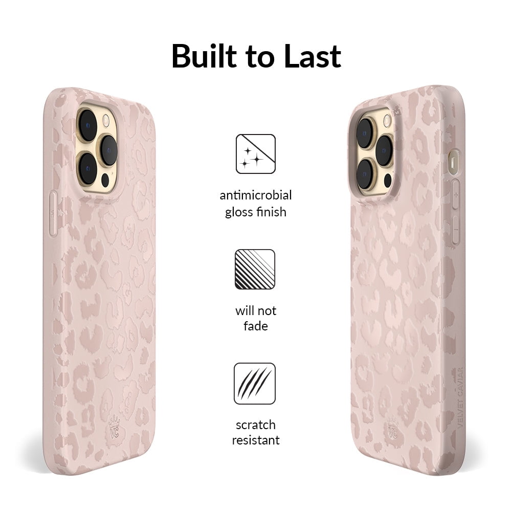 VELVET CAVIAR for iPhone 14 Pro Case Compatible with MagSafe - Cute Protective Phone Cases for Women - Nude Leopard Cheetah Animal Print