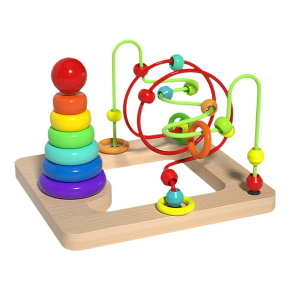 Xuanheng Bead Maze Toy Counting with Rainbow for Kids Children Boys and Girls