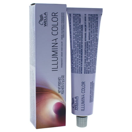Wella Illumina Color Permanent Creme Hair Color - 5 Light Brown/Pure - 2 oz Hair Color