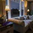 thumbnail image 4 of Iron Lace Table Lamp - Golden Ruby, 4 of 8