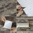 thumbnail image 6 of UMIGGEE Wood Grain Peel and Stick Vinyl Flooring Roll, 15.7-in x 118-in/12.8 Sq.Ft Self-Adhesive Vinyl Wood Grain Floor,Versatile Design for Any Space Easy DIY Install Home Decor, 6 of 7