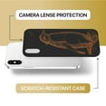 thumbnail image 6 of Case Yard Wooden Case for iPhone-X Soft TPU Silicone cover Slim Fit Shockproof Wood Protective Phone Cover for Girls Boys Men and Women Supports Wireless Charging Antarctic Penguin Design, 6 of 7