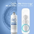 thumbnail image 2 of Waterdrop WD-G3-N2RO Filter, 2-year Lifetime, Replacement for WD-G3-W Reverse Osmosis System, 2 of 3