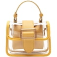 thumbnail image 1 of Bolso bandolera de gelatina de moda primavera/veranoAmarillo, 1 of 5