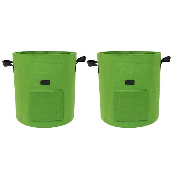 2pcs 10 Gallons Vegetable Plant Grow Bags Potato Planting Pots Container
