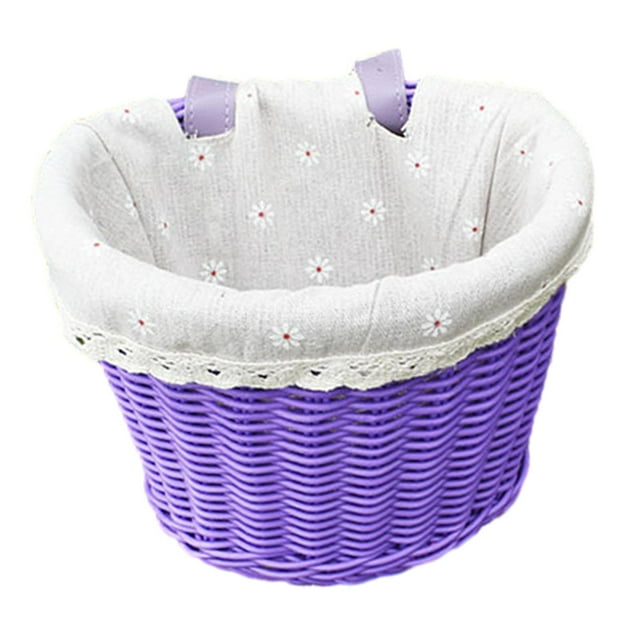 Cesta de Almacenamiento para Bicicletas para Niños Strade Fareast Limited 20 cm x 17 cm x 16 cm Púrpura