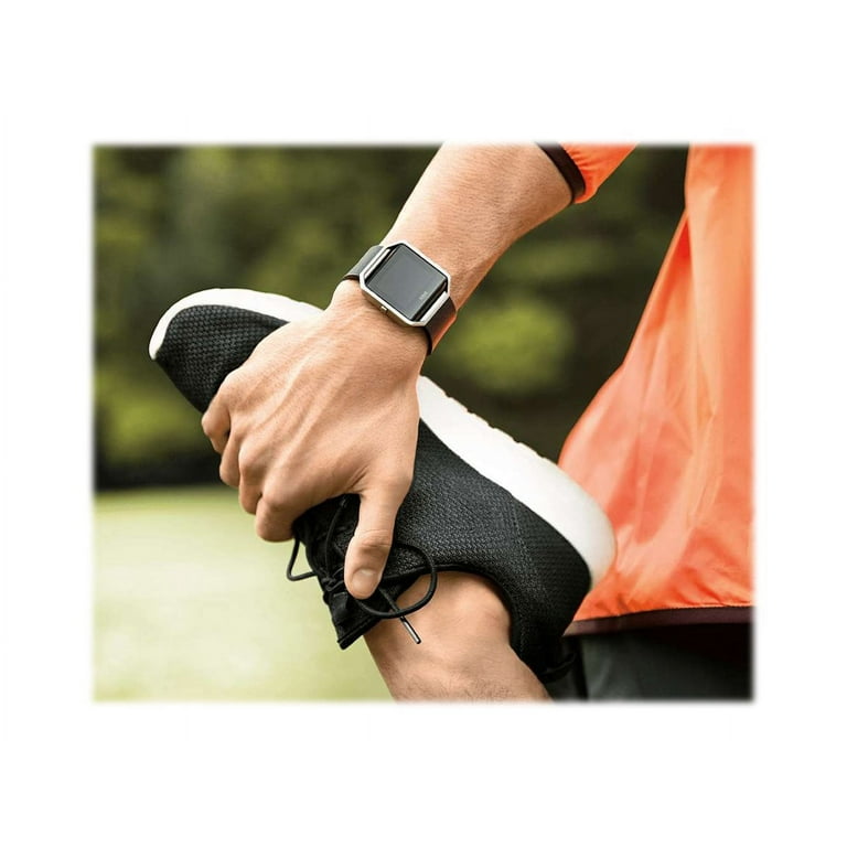 Free Shipping Fitbit Blaze Special Edition Gun Metal Walmart