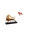 thumbnail image 6 of CarpNettore Abstract Ox and Dala Horse Sculpture Unique Tabletop Animal Figurine for Home Decor Living Room Bedroom Entrance Bookshelf Cabinet Display, 6 of 8