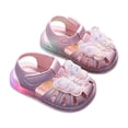 thumbnail image 6 of Duqingm Girls Platform Sandals Basics - Felicity - Water-Friendly Sandal for Kids Pink,6, 6 of 7