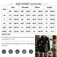 thumbnail image 3 of yuCgh Men's Printed Corduroy Suit Jacket with Warm Pockets and Cardigan Design, Casual Wear for Men, Suitable for Various Occasions,Red 3XL, 3 of 3