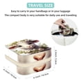thumbnail image 5 of Easter Travel Portable Square Jewelry Organizer with Storage Box | Jewelry Display and Box for Rings, Earrings, Necklaces, Bracelets - Suitable for Girls and Women, 5 of 6