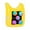 Yellow, variant on XFGOU Toys and Hobbies Upgraded Kids Sticky Vest Adjustable Stick Hairball Vest Dodgeball Game With 5 Hairballs Funny Outdoor Sport Spel Rekwisieten Vest For Kids Outdoor Game Outdoor Toys