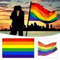 thumbnail image 3 of Drapeau Arc-en-Ciel Drapeau de Levage Drapeau Paisible, 3 of 8