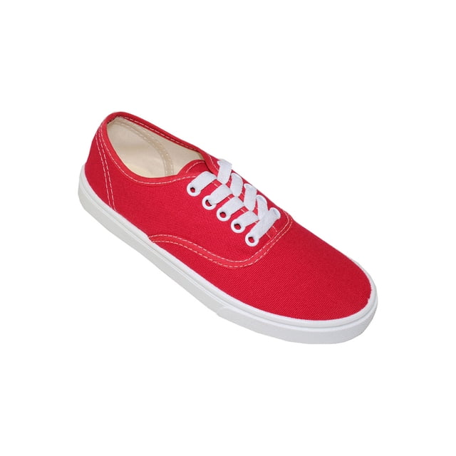LEON TENIS MUJER LONA TEXTIL ROJO W02 LEON W02
