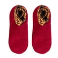 thumbnail image 2 of Visland Women Slipper Socks, Fashion Casual Leopard Soft Cozy Double Layer Thicken Plush Lining Winter Feet Warmer Floor Ankle Socks for Daily Wear, 2 of 8