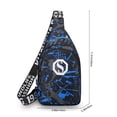 thumbnail image 3 of Nylon Mesh Beach Toy Storage Bag, Large Capacity Sand Tote With Drawstring Closure, for Outdoor Family Vacations, Dark Blue, 3 of 7