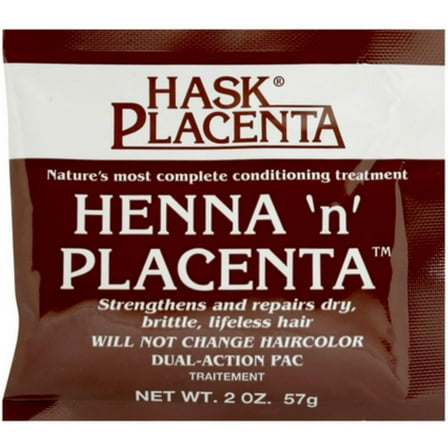 Hask Henna N Placenta Conditioning Treatment, 2 Oz