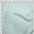thumbnail image 3 of oneOone Viscose Jersey Aqua Blue Fabric Triangle Shape Geometric Diy Clothing Quilting Fabric Print Fabric By Yard 60 Inch Wide, 3 of 5