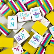 Mahjong set Classic Bold Flower Premium tile game by Mad About Mahj
