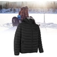thumbnail image 2 of GGB-Heated Jacket, Removable and Washable Hood 3 Temperature Settings Keep You Warm 11【0514】, 2 of 9