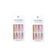 thumbnail image 5 of 48 uds. de uñas, uñas largas y falsas, uñas acrílicas brillantes de color degradado de arco iris, uñas postizas compatibles con mujeres y niñas, arcoíris Afortunado Sencillez, 5 of 5