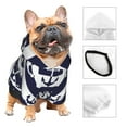 thumbnail image 3 of Balery Anchors Sudadera con Capucha para Perros Pequeños – Ropa para Mascotas, Disfraz para Perros y Gatos, Ideal para Fiestas y Cosplay-XX-Large, 3 of 7