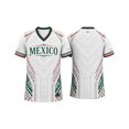 thumbnail image 2 of 2026 New Mexico Soccer Jersey Men, Mexican Jersey Soccer T-Shirt, Jersey De Mexico Crew Neck Short Sleeve Football Shirt, Athletic Training Uniform for Adult, 2 of 8