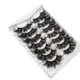 thumbnail image 1 of Visland 7 Pairs False Eyelashes Natural Dramatic Long Fluffy Wispy Fake Volume Eyelashes Extension Makeup Tool for Party, 1 of 8
