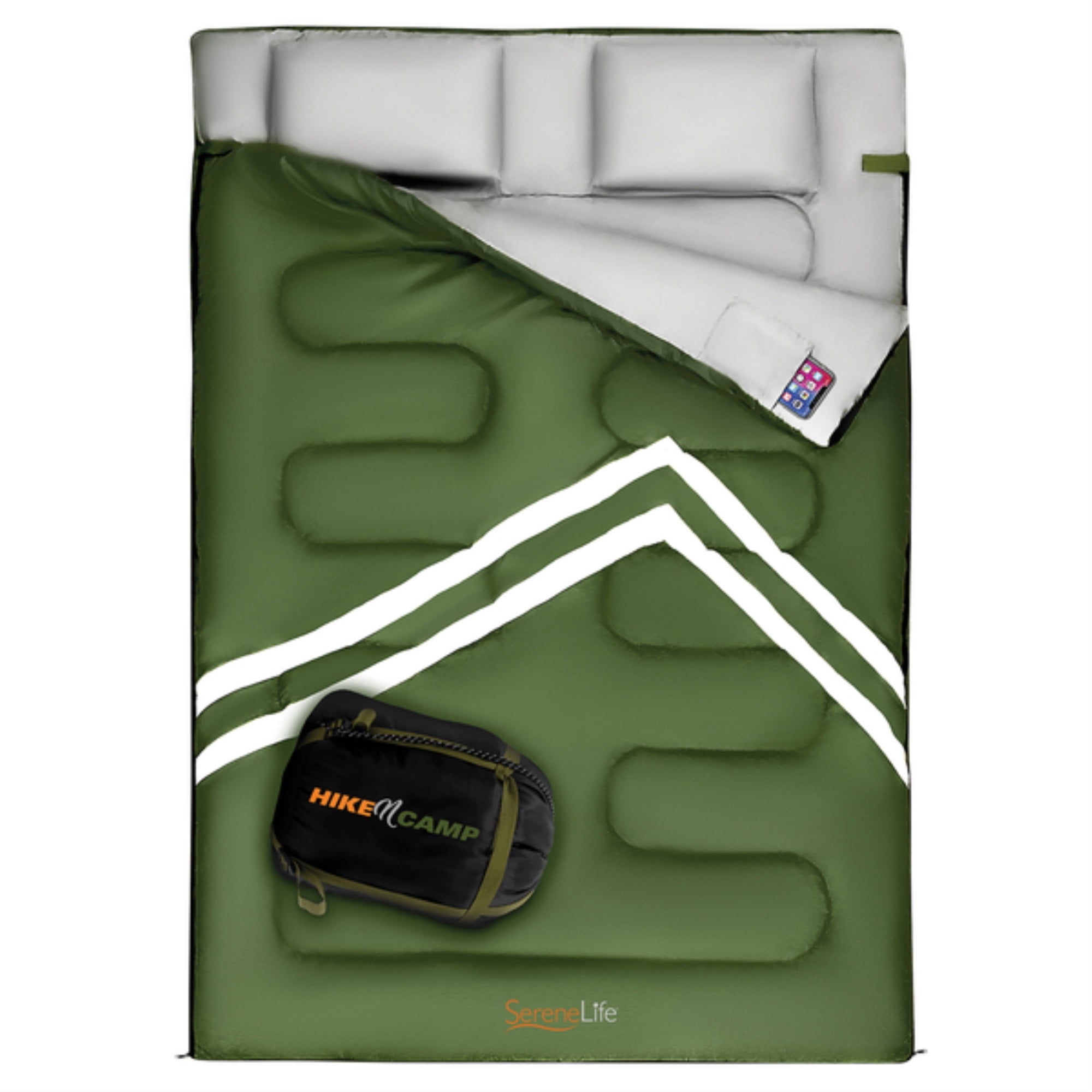 50 Degree Fleece Sleeping Bag Burgundy 32"x75" Camping Survival Emergency 