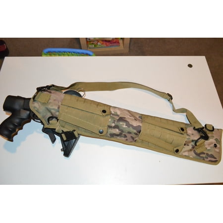 Shotgun Rifle Scabbard Multicam Camo MOLLE Tactical Sling Mossberg