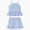 007 Blue, variant on Toddler Baby Girl Outfits Solid Summer Clothes Sleeveless Tank Top Shirt Shorts Set Kaprioy Toddler Girl Clothes 18 24 Months 2T 3T 4T