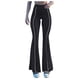 thumbnail image 2 of MKLEKYY Pantalones deportivos mujer 2021 pantalones casuales para mujer diseño callejero sentido acampanado pantalones de Yoga ajustados, 2 of 3