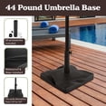thumbnail image 3 of Square Umbrella Stand Outdoor Base by Pure Garden, 3 of 7