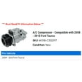 thumbnail image 2 of A/C Compressor - Compatible with 2008 - 2012 Ford Taurus 2009 2010 2011, 2 of 2