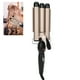 thumbnail image 5 of 3 Barriles Triples Rizadores De Cabello Tenazas Para Rizar El Cabello Hair Waver Pearl Ondulados Moldeador Ondas, Pantalla Digital De Temperatura CeráMica Turmalina Para Cabello Largo/Corto(#2) Ecomeon ET3423, 5 of 6