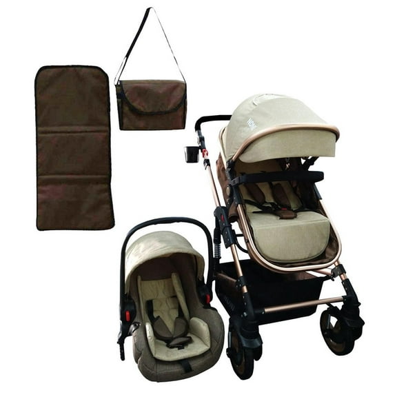 Sistema de Viaje Angelin Baby  Noni Café + Pañalera y Cambiador