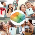 thumbnail image 5 of Wearable Blanket,Rainbow Tie Dye Ink Pattern Hooded Wearable Flannel Blanket for Adults & Teens,Winter Poncho Shawl Wrap Cape Cozy Anti-Pill,60"x80", 5 of 5