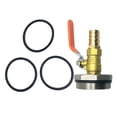 thumbnail image 1 of Adaptador de Barril 200L / 50galones de material acero y Resistente Rosca φ58 mm G2 '' Salida de 20mm Recta o 90 degree - Derecho shamjiam Válvula de tambor de aceite de agua de 58 mm, 1 of 8