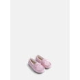 thumbnail image 2 of Wonder Nation Little and Big Girls Faux Fur Lined Moccasin Slippers, 2 of 5