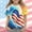 Yellow, variant on Amidoa Girls Short Sleeve Crewneck Graphic Summer Independence Day T Shirts Casual Kids Tops Blue Size 9