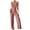 Pink, variant on Womens Knitted 2 Piece Outfits Casual Slim Sleeveless Crop Tank Tops and High Waisted Pants Sets Tracksuit Pink