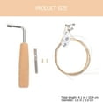thumbnail image 1 of LITINKIMI 1Set Assorted Color Lyre Harp String and Peg Set for Practical Musical Instrument Use, 1 of 8