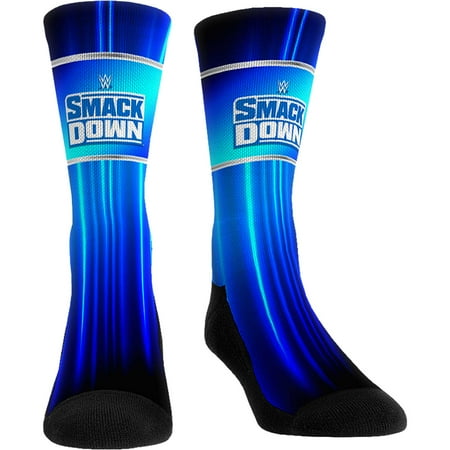 

Unisex Rock Em Socks SmackDown Neon Crew Socks