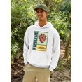 thumbnail image 2 of Pipeline Artistic Surf Icon Graphic - Men's Hoodie, 2 of 4