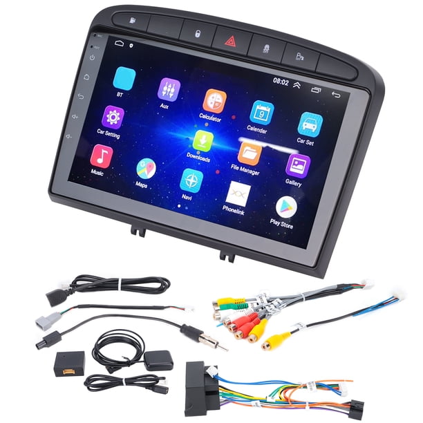 Navegador automático Bling Bling 9 pulgadas pantalla táctil Android 10.0 Bluetooth para Peugeot 408/308/308SW 10-131+16G