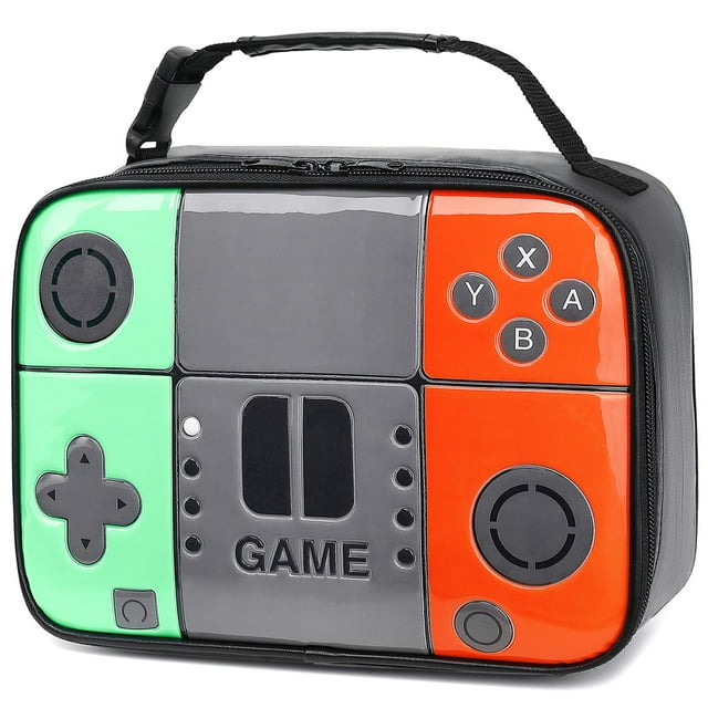 Lonchera Aislada de Cuero para Niños Gamer Tongtai para la Escuela