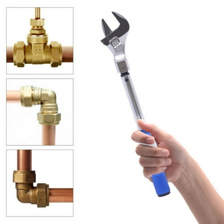 

Adjustable Torque Wrench 5-25nm Open End Clicking Wrench Interchangeable Tool