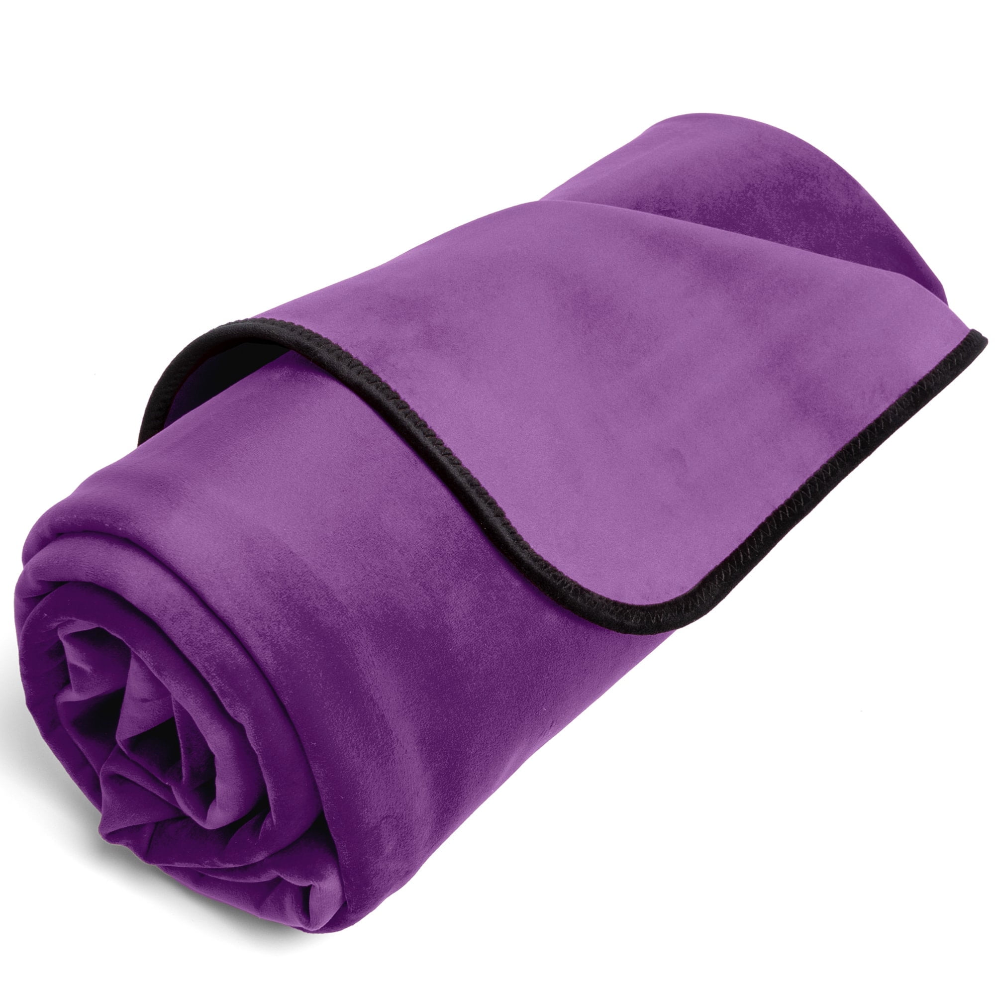Avana Waterproof Throw Blanket - King, Microvelvet Purple
